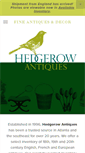 Mobile Screenshot of hedgerowantiques.com